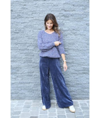 BELLITA blauwe losse broek