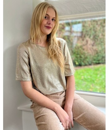 BELLITA gouden bloesje