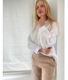 BELLITA witte katoenen bloes
