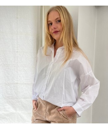 BELLITA witte katoenen bloes