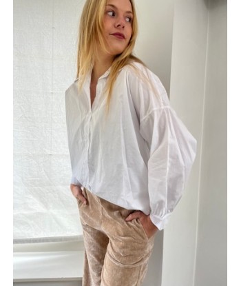 BELLITA witte katoenen bloes