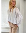BELLITA witte katoenen bloes