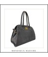 MONDIEUX MADAME handtas in grijze suède