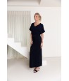 AC lange blauwe rok