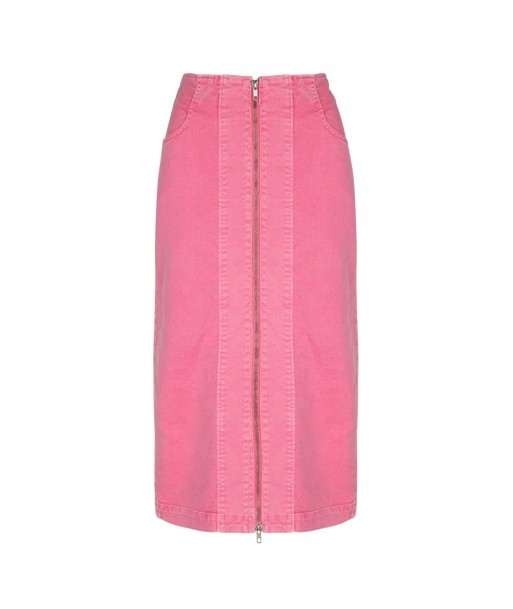 FOUR ROSES roze jeansrok