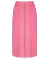 FOUR ROSES roze jeansrok