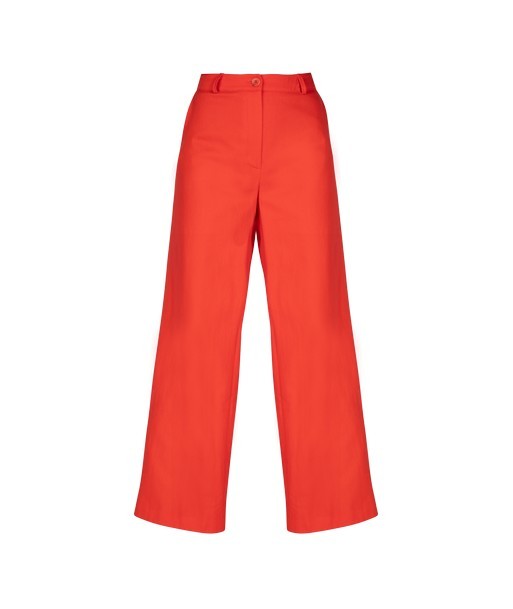 FOUR ROSES geklede rode broek