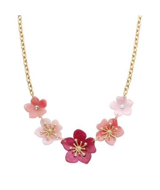 BIBA korte ketting met bloemen