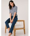 GERRY WEBER donkerblauwe chinobroek