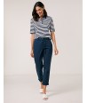 GERRY WEBER donkerblauwe chinobroek