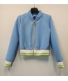 DIAMANTE BLU blauwe bomberjack