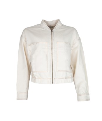 C'EST BEAU LA VIE beige bomber