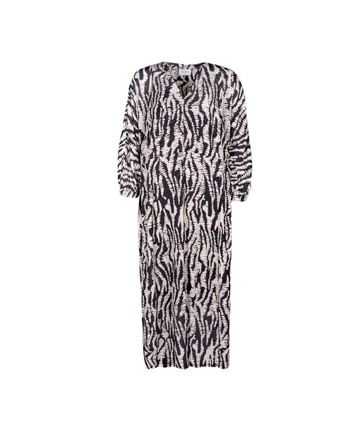FOUR ROSES lange maxijurk met print