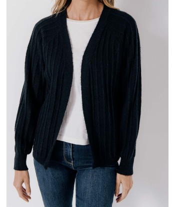 C'EST BEAU LA VIE losse bruine cardigan