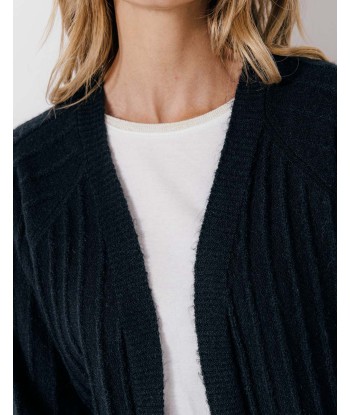 C'EST BEAU LA VIE losse bruine cardigan