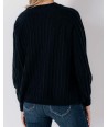 C'EST BEAU LA VIE losse bruine cardigan