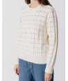 C'EST BEAU LA VIE ecru pull