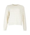 C'EST BEAU LA VIE ecru pull