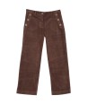 C'EST BEAU LA VIE bruine velours broek