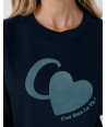 C'EST BEAU LA VIE blauwe sweater