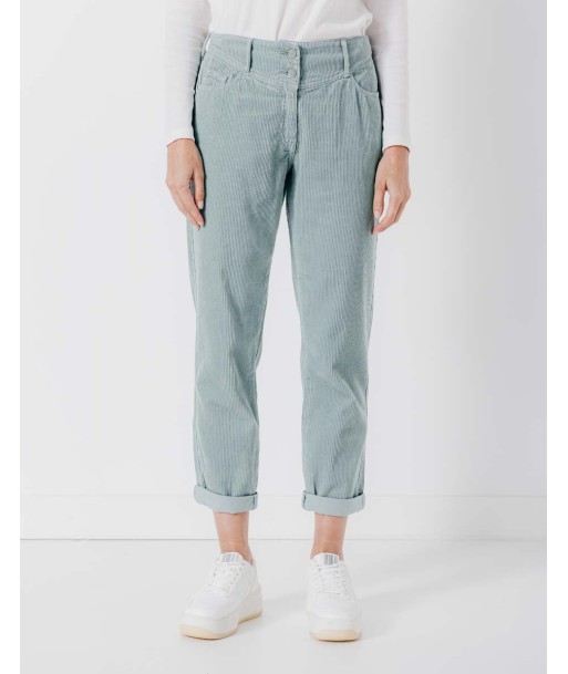 C'EST BEAU LA VIE groene velours broek