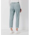 C'EST BEAU LA VIE groene velours broek