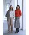 BELLITA beige losse broek