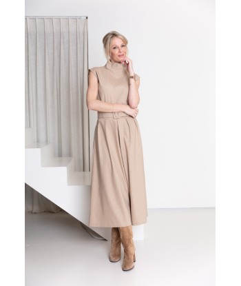 AC beige mouwloze top