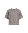 BELLITA sweater in zachte tweedstof