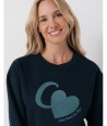 C'EST BEAU LA VIE blauwe sweater