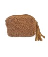 Kleine handtas in camel