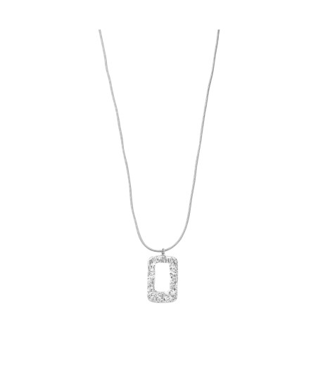 BIBA lange ketting met rechthoekige hanger