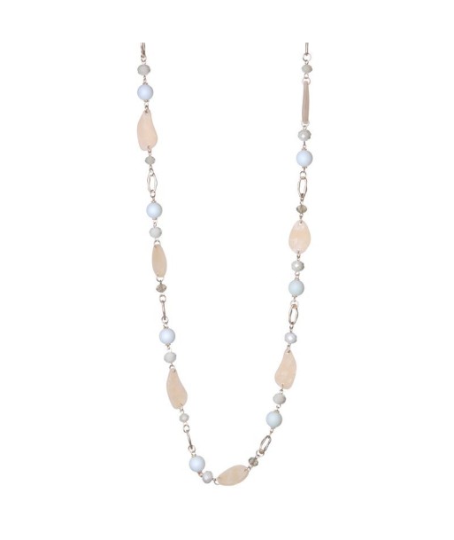 BIBA ketting met gekleurde stenen