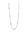 BIBA ketting met gekleurde stenen