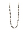 BIBA lange ketting met zwarte schakels