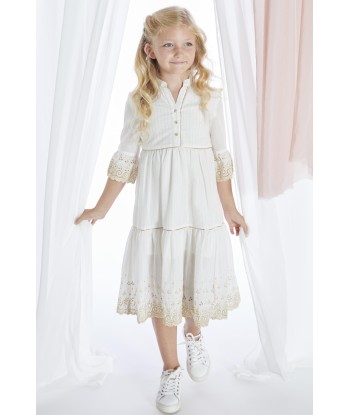 BLUE BAY halflange jurk met laagjes