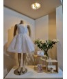 MISS LEOD wit kleedje met broderie