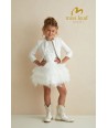 MISS LEOD feestkleedje met laagjes