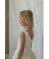 GYMP witte jurk met open rug