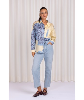 FOUR ROSES bloes met bloemenprint