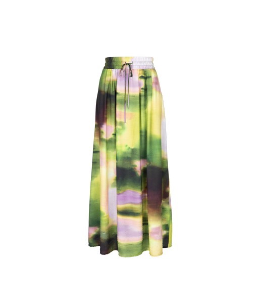 FOUR ROSES lange rok met print