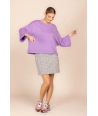 FOUR ROSES lila sweater