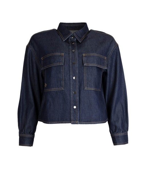 C'EST BEAU LA VIE donker jeanshemd