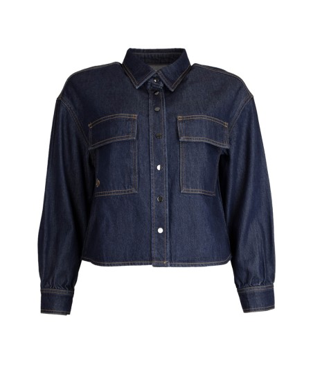C'EST BEAU LA VIE donker jeanshemd