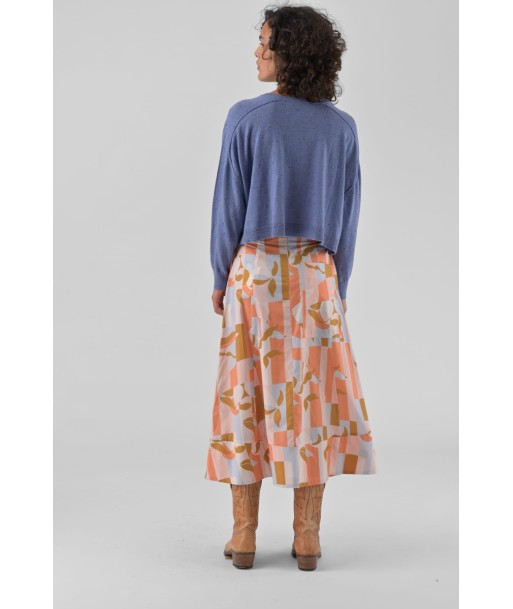 ORFEO lange rok met print
