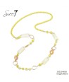 SWEET7 ketting lichtgeel
