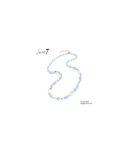 SWEET7 ketting lichtblauw