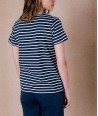 C'EST BEAU LA VIE t-shirt met streep