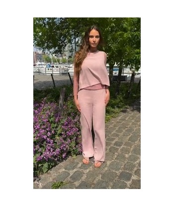 BELLITA zachtroze broek