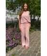 BELLITA zachtroze broek